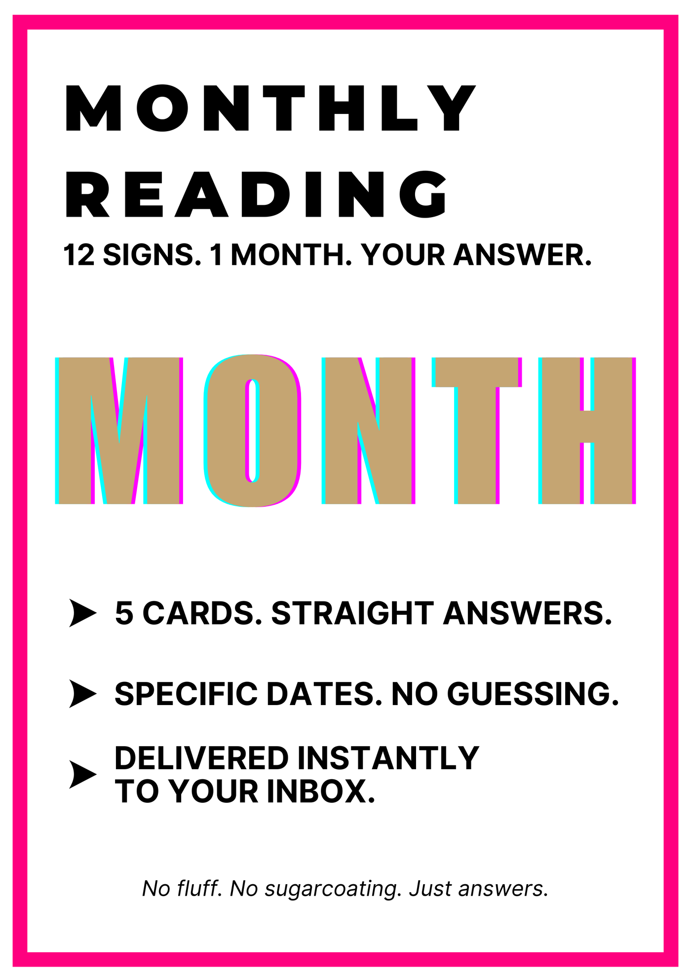 Monthly Reading 🔮 The Tarot Spread That Speaks Louder Than Any Video